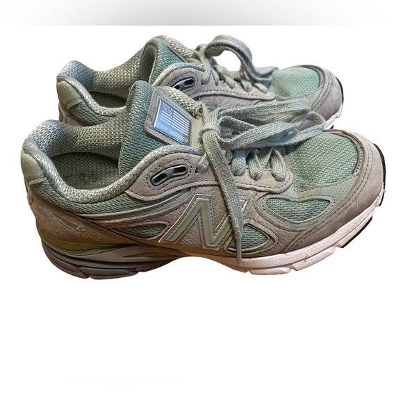 New Balance 990v4 Women’s Sneakers Size 5 Mint Green $175 MSRP Made in USA - Picture 3 of 10